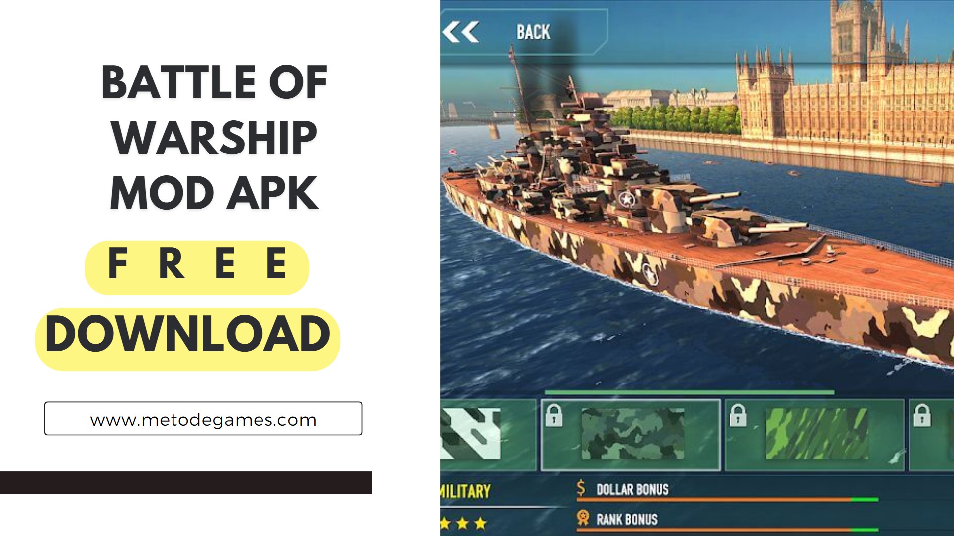Warship Battle Mod Apk All Ships Unlocked