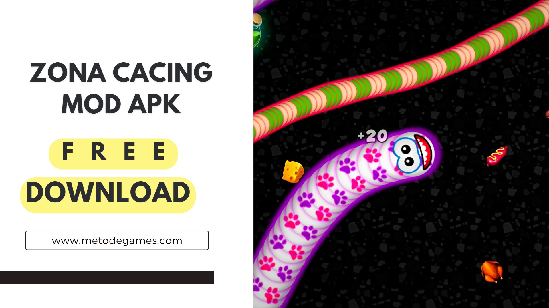 Download Zona Cacing Mod Apk Versi Terbaru Metodegames com Download Zona Cacing Mod Apk Versi Terbaru Metodegames com